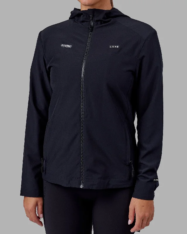 Jackets For Personalized Tournament Gear-Fitstop Womens Functional Training Jacket - Black