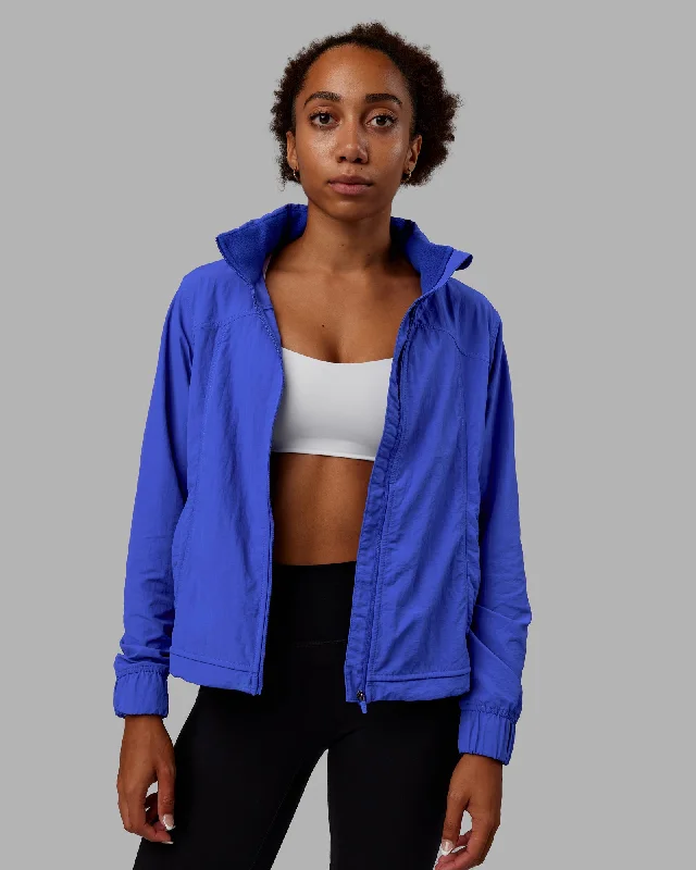 Jackets For Custom Fan Clothing-Barely There Jacket - Power Cobalt