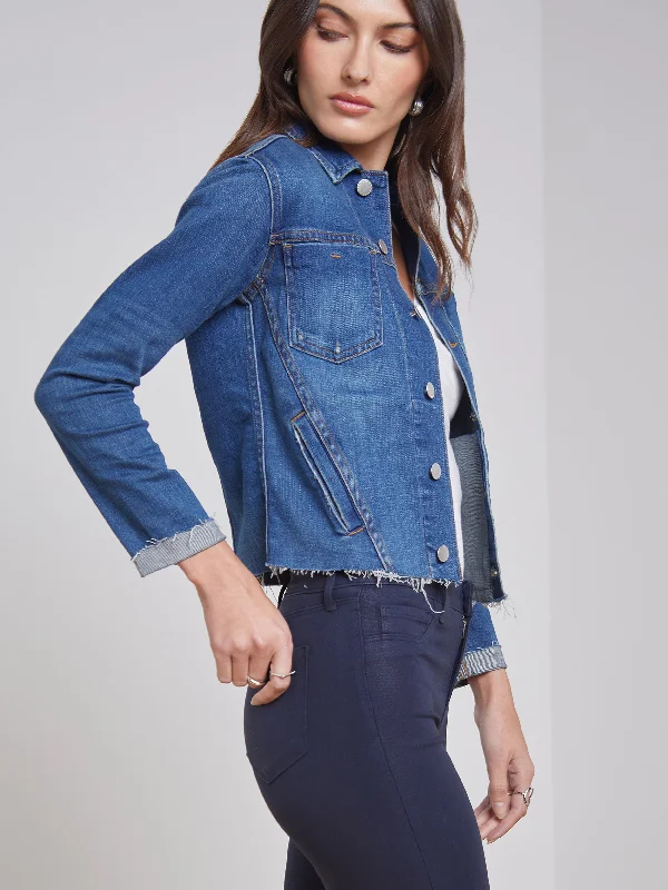 Jackets For Promotional Sales-Janelle Denim Jacket