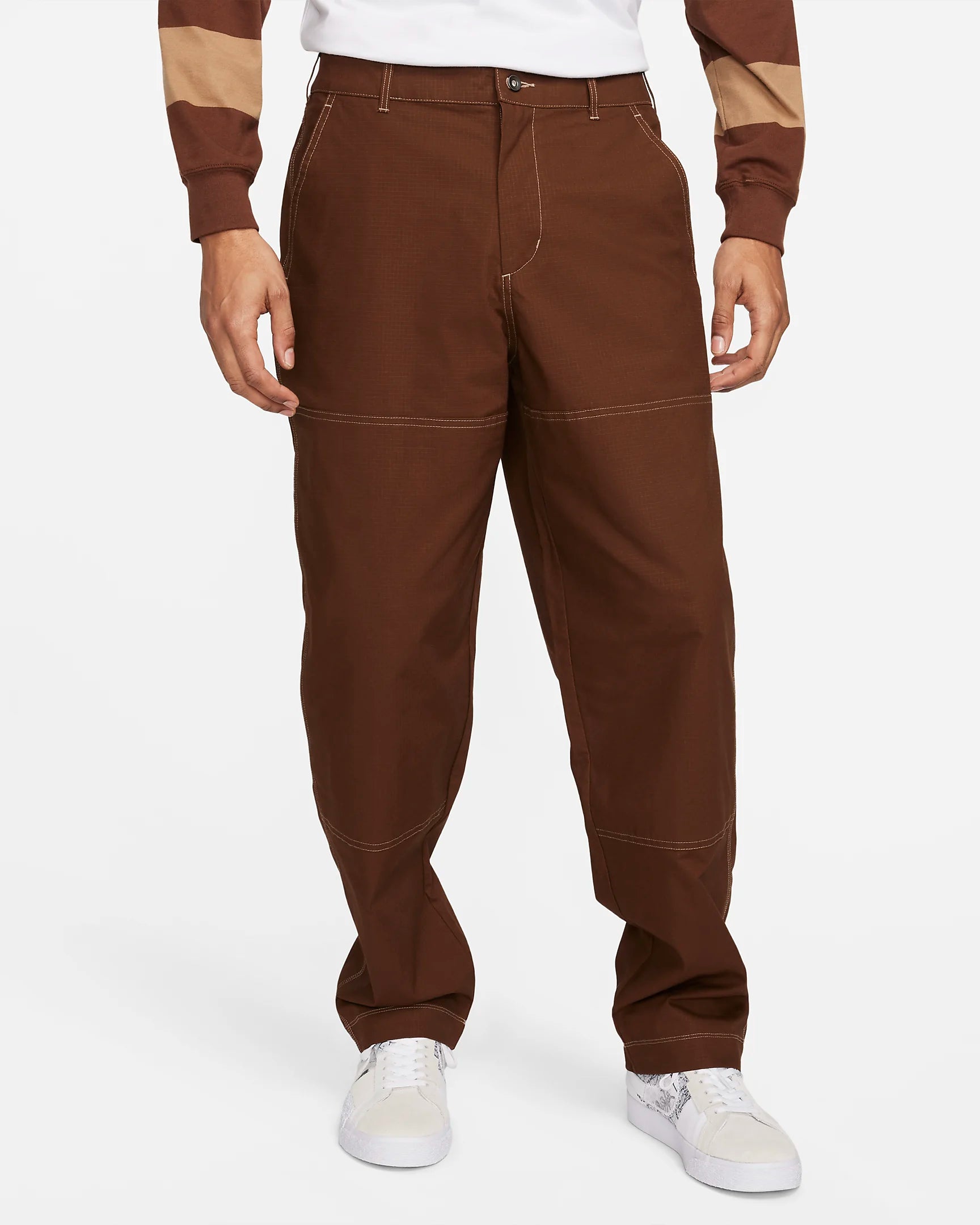 Pants For Fundraising Campaigns-Nike SB Double Knee Pant-(Cacao Wow)