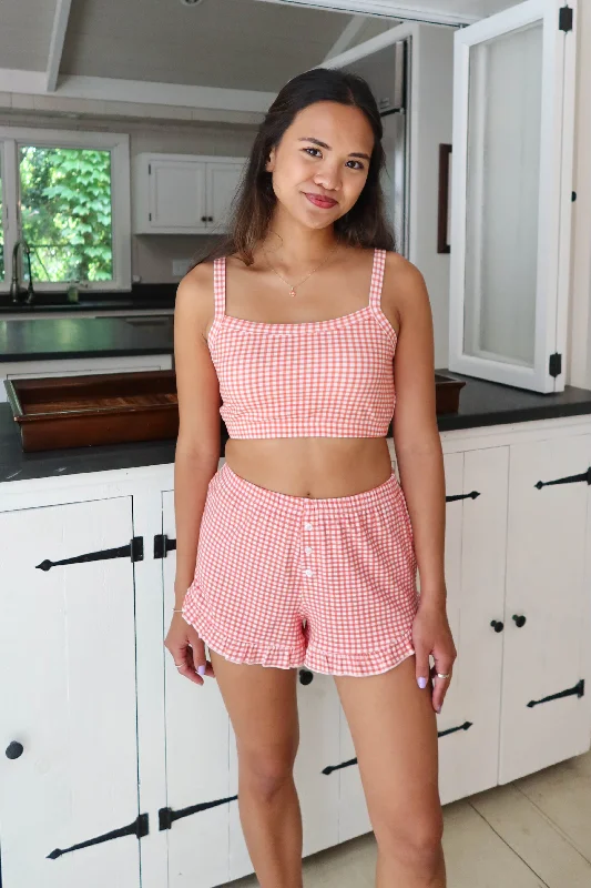 Shorts For Family Orders-Charleston Ruffled Shorts