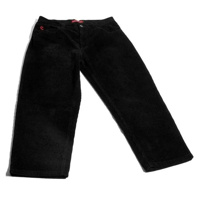 Pants For High School Teams-Chocolate Skateboards Corduroy Pants - Black