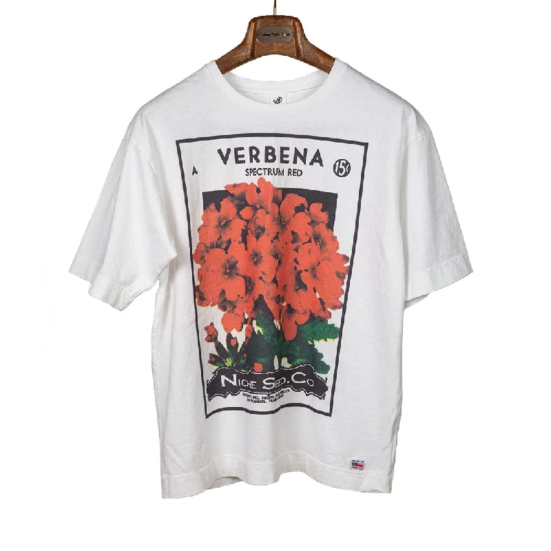 T-Shirt For Softball Custom Merchandise-Verbena flower seeds t-shirt