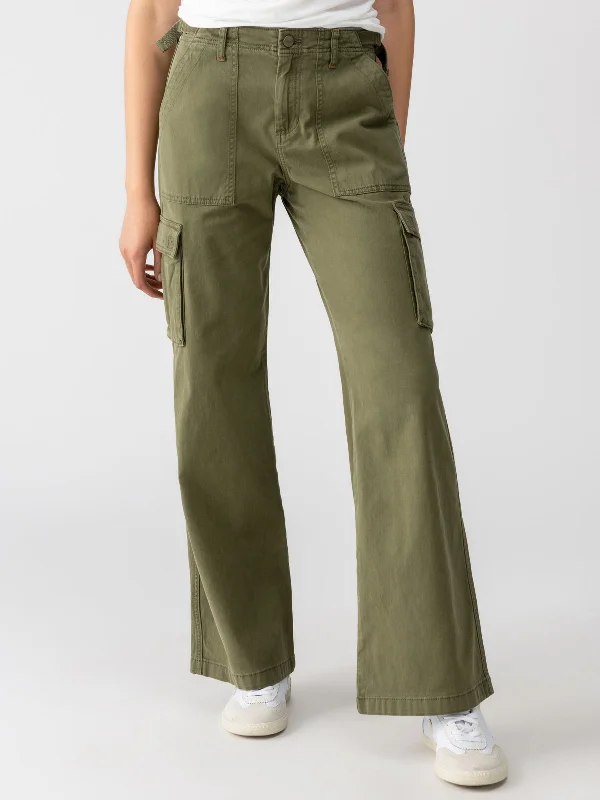 Pants For Custom Apparel Fundraisers-Reissue Cargo Standard Rise Pant Mossy Green