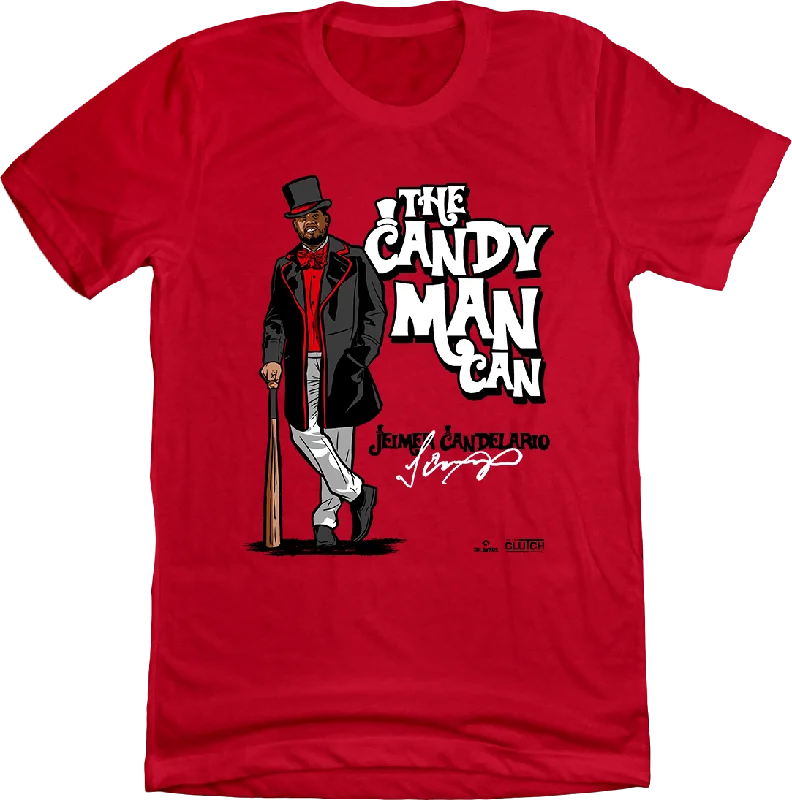 T-Shirt With Team Logo-The Candy Man Can - Jeimer Candelario