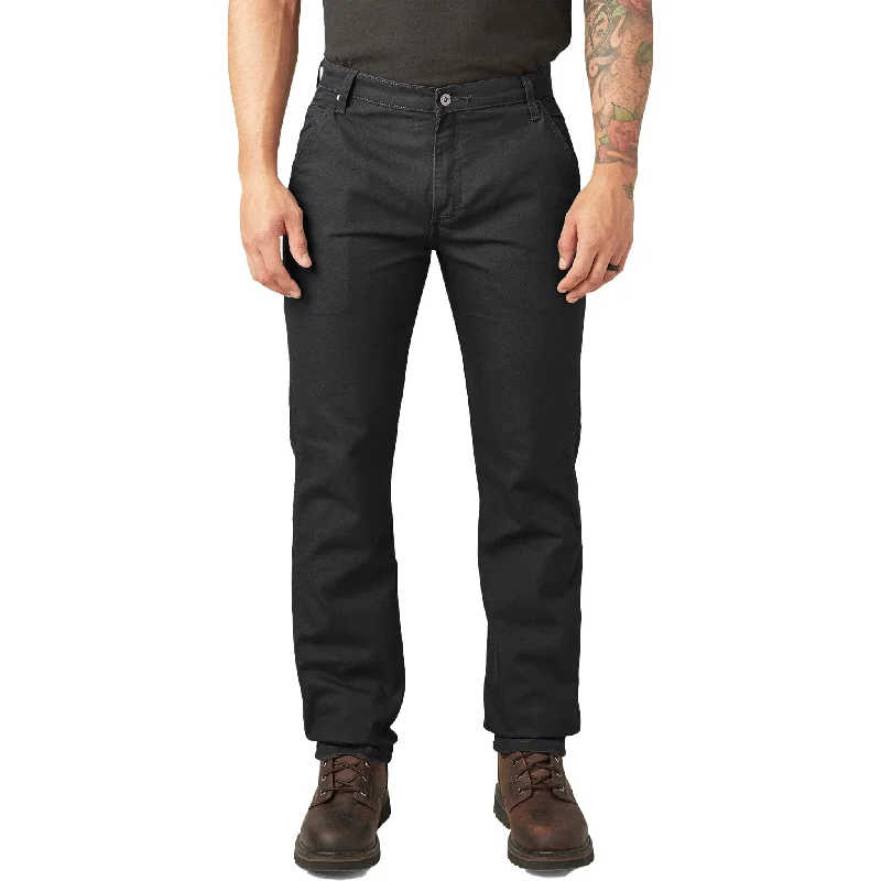 Pants For Fundraising Merchandise-Dickies Flex Regular Fit Carpenter Pants Stonewashed Black