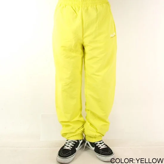 Pants For Group Custom Orders-HUF PALISADES TRACK PANTS - YELLOW