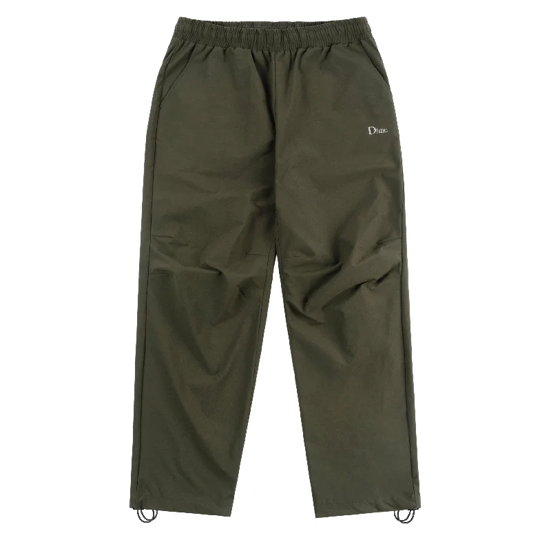 Pants For Football Game Day-DIME MTL RANGE RELAXED SPORTS PANTS DARK FOREST