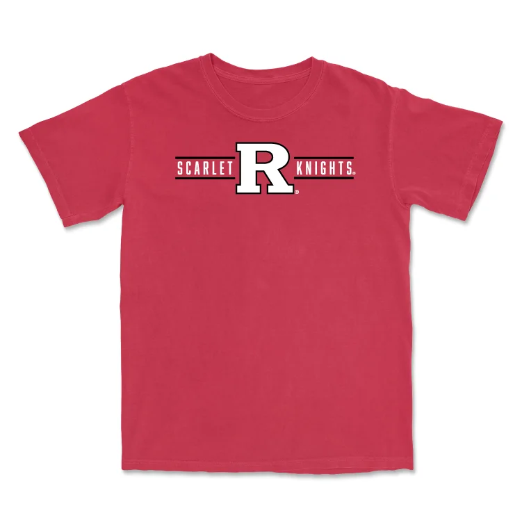 T-Shirt For Special Team Customization-Red Baseball Scarlet Knights Tee - Trevor Cohen