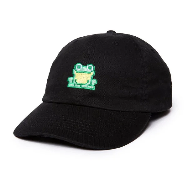 Hat For Team Event Custom Orders-The Quiet Life Frog Dat Hat - Black