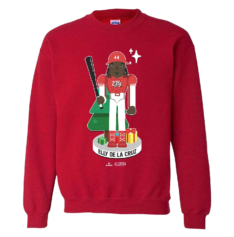 T-Shirt For Team Apparel-Elly De La Cruz MLBPA Nutcracker