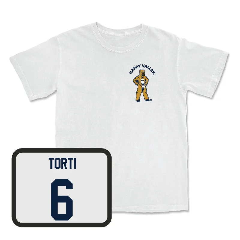 Custom T-Shirt-Baseball White Happy Valley Comfort Colors Tee - Ty Torti