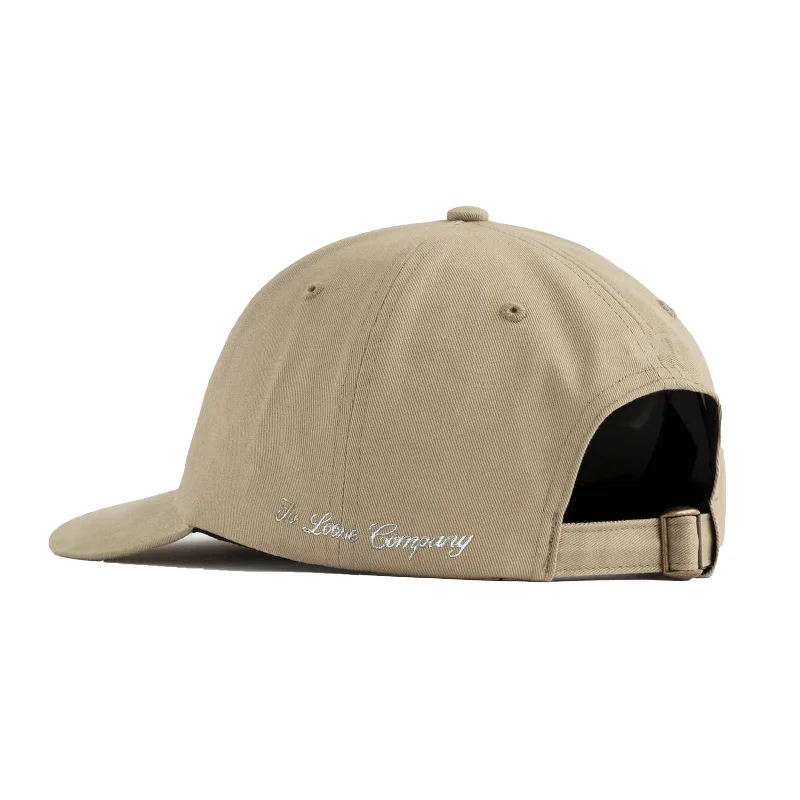 Hat For High School Customization-THE LOOSE COMPANY - "LOGO" CAP (BEIGE)