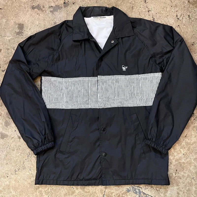 Jackets With Custom Stitching-Mucho Aloha - Seersucker Mucho Windbreaker