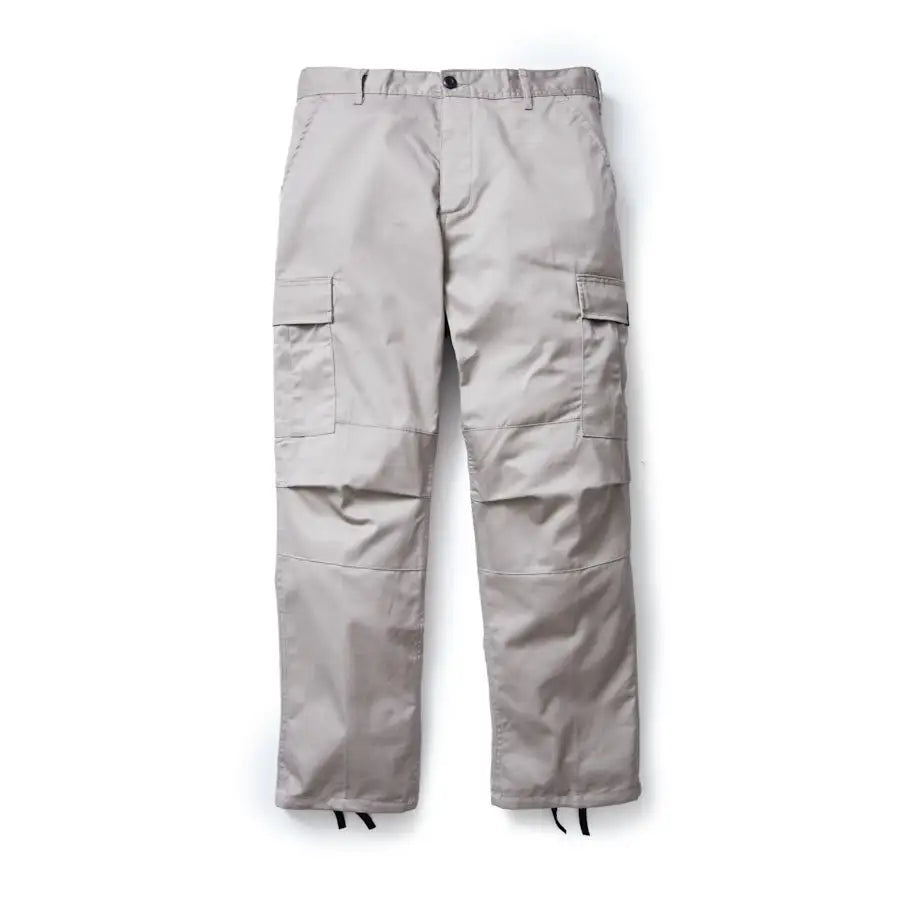 Pants With Player Signature Embroidery-No-Comply Cargo Skate Pants - Grey