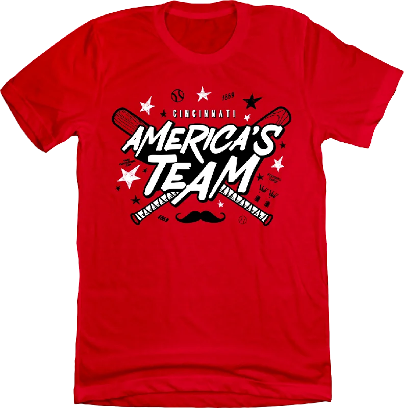 T-Shirt For Fan Apparel Customization-Cincinnati: America's Team