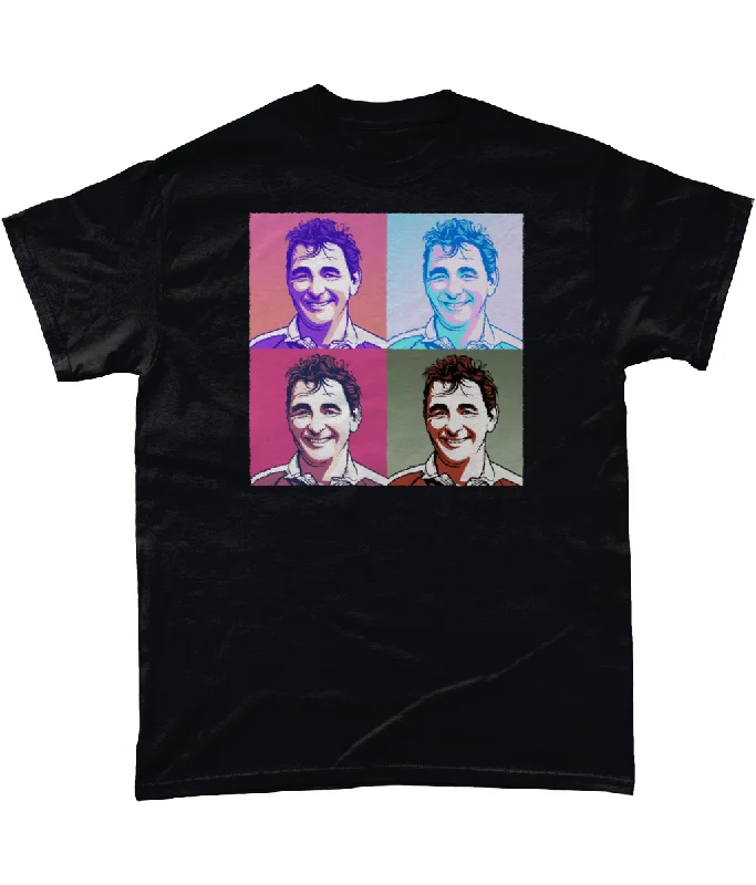 T-Shirt For Special Player Editions-Clough Pop Art D Budget T-Shirt