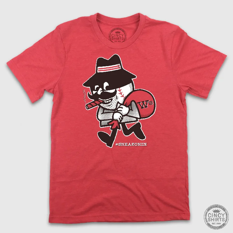 T-Shirt For Team Gifts-The Red Bandit - #SneakOnIn Cincy