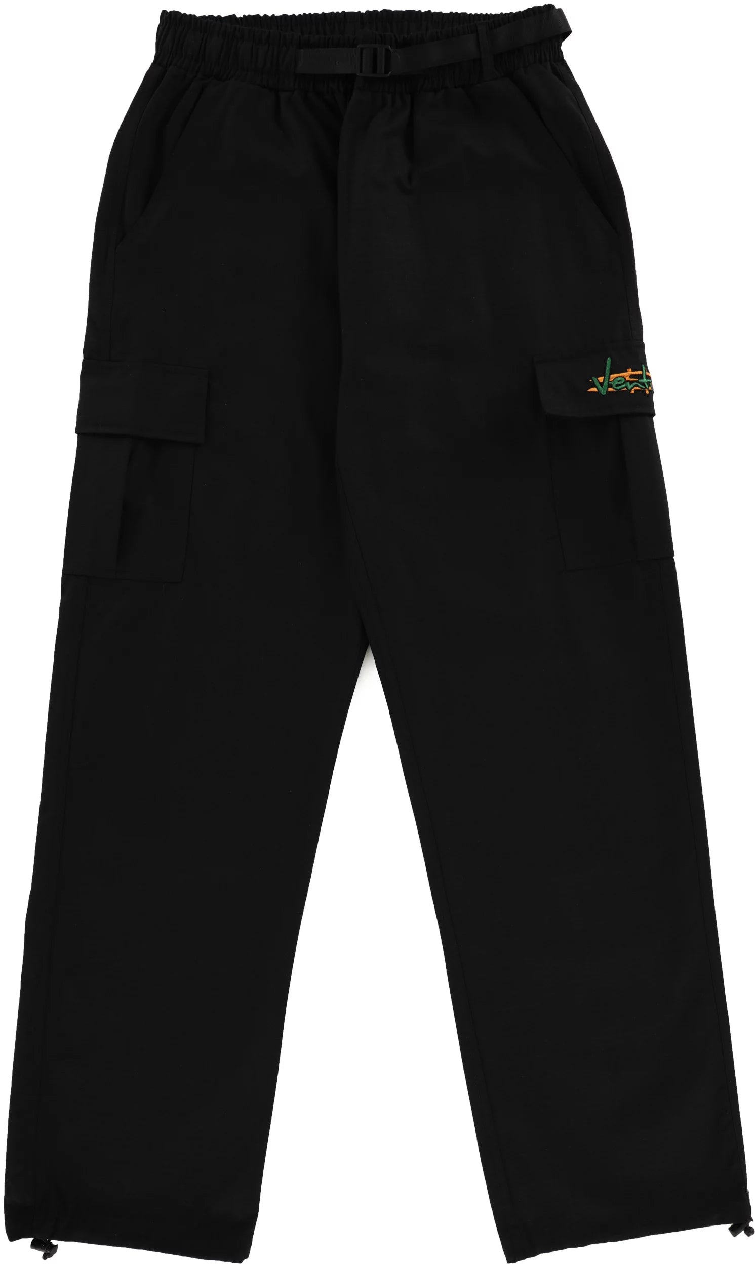 Pants For Softball Custom Merchandise-VENTURE PAID CARGO PANT - BLACK