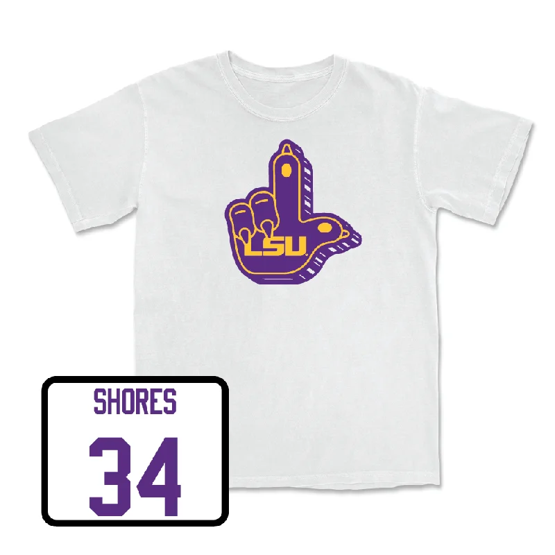 T-Shirt For Custom School Spirit Gear-Baseball "L" Paw Tee - Chase Shores