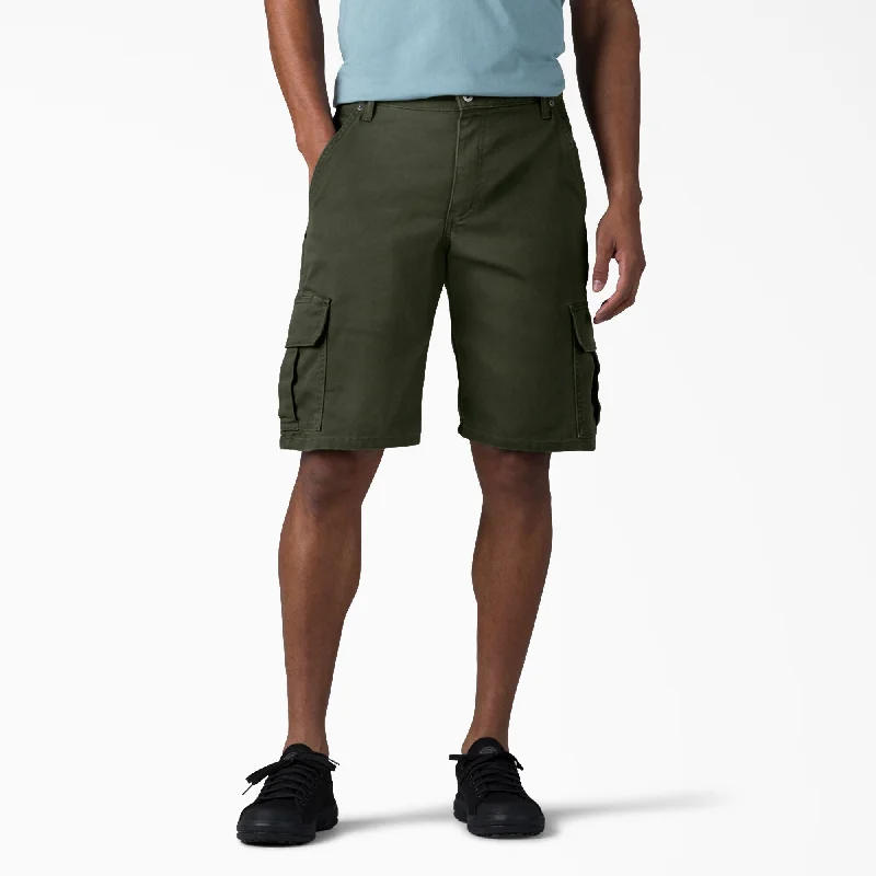 Shorts For Special Edition Orders-Dickies Men's  Relaxed Fit 11" Duck Cargo Short