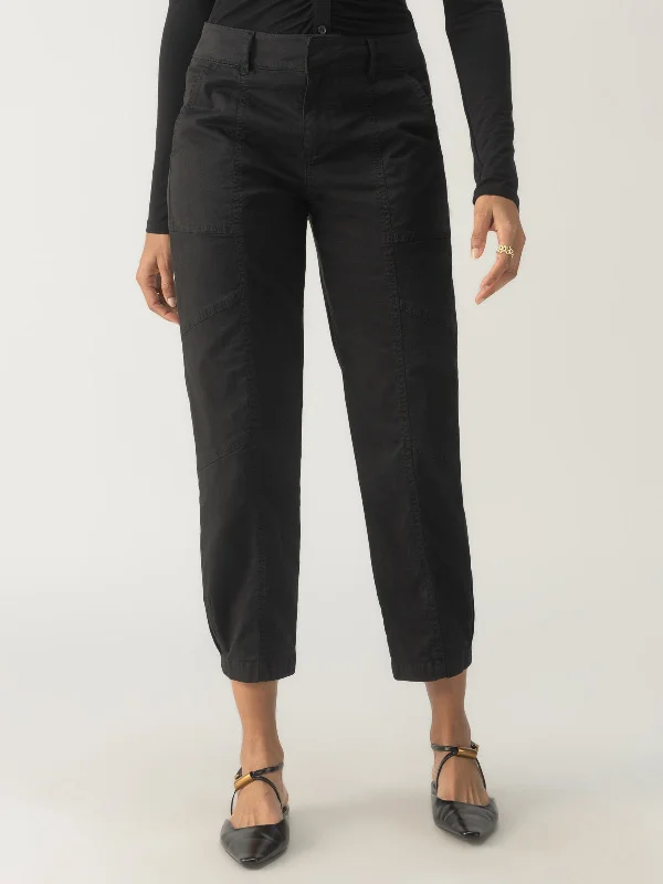 Pants For Player And Team Apparel-Sahara Tapered Standard Rise Pant Black