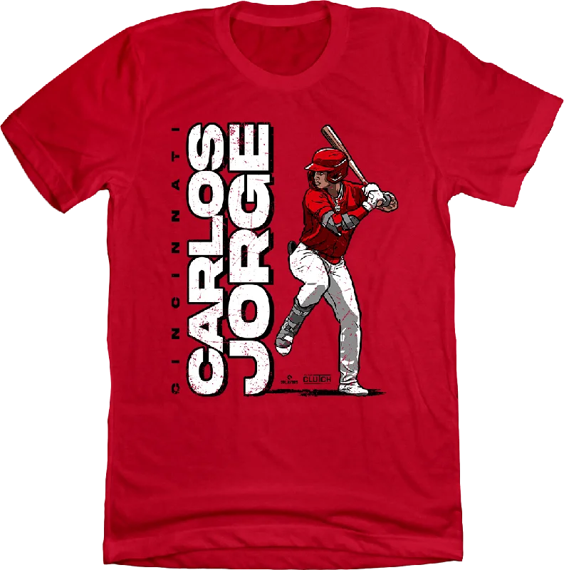 T-Shirt For Game Day Merchandise-Carlos Jorge Player Tee