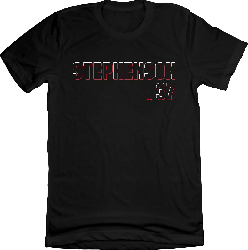 T-Shirt For Custom School Spirit Gear-Tyler Stephenson Cincy Uni-Tee