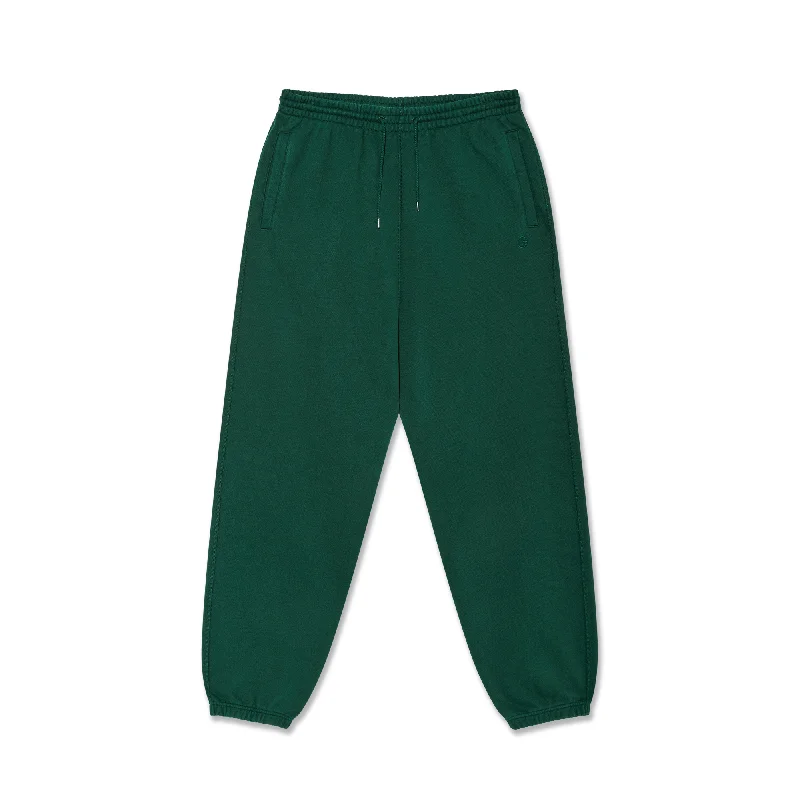 Pants For Softball Game Day Merchandise-POLAR SKATE CO FRANK SWEATPANTS DARK EMERALD