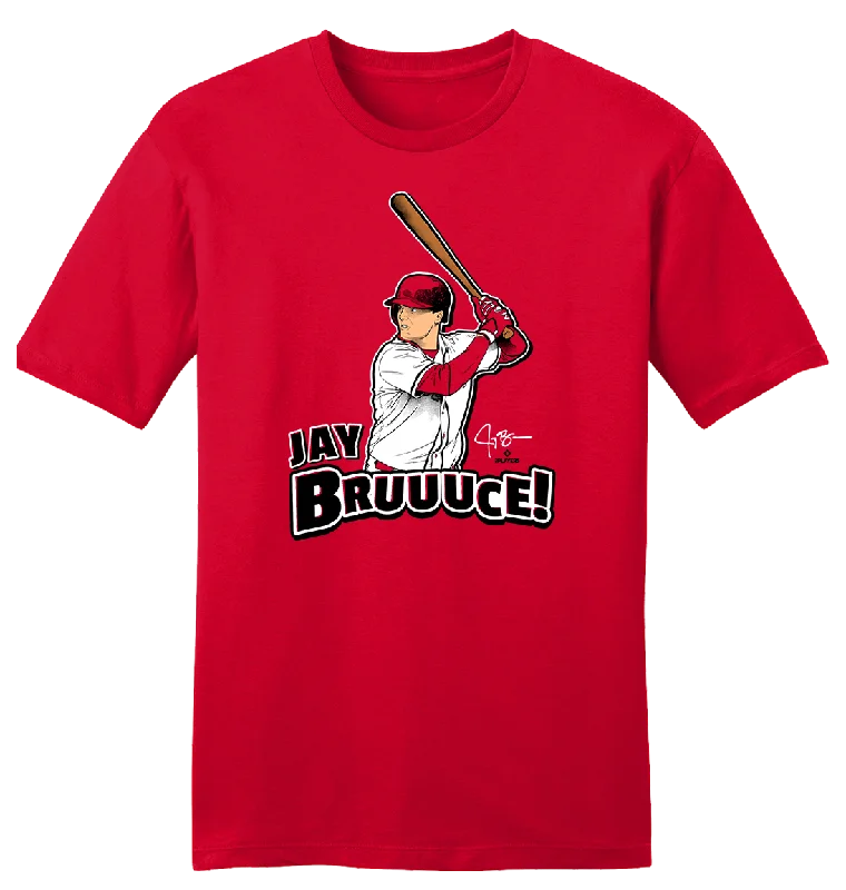 T-Shirt With Custom Fan Graphics-Jay Bruuuce!