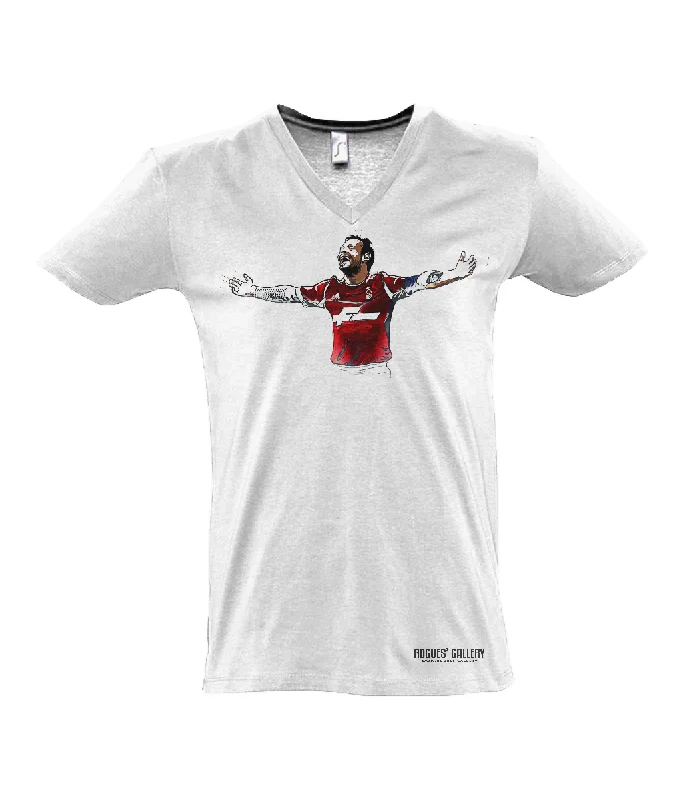 T-Shirt For Special Edition Fan Apparel-Left Winger V-Neck T-Shirt