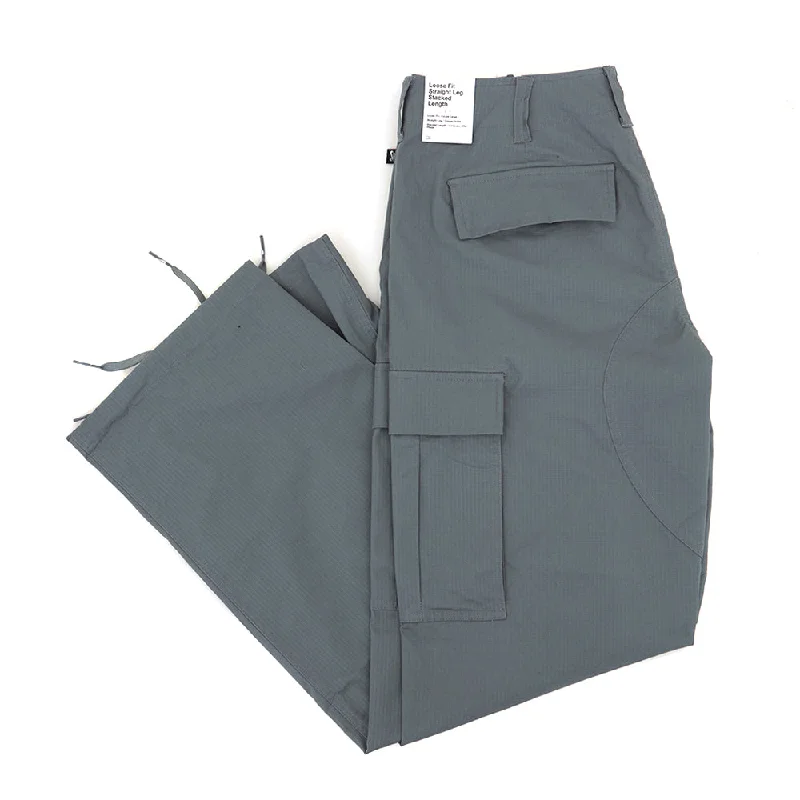 Pants With Custom Embroidery-Kearny Cargo Skate Pant (Smoke Grey) (S)