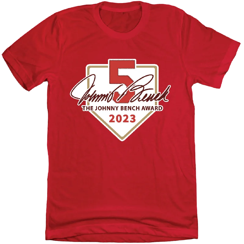 T-Shirt For Personalized High School Gear-The Johnny Bench Award 2023