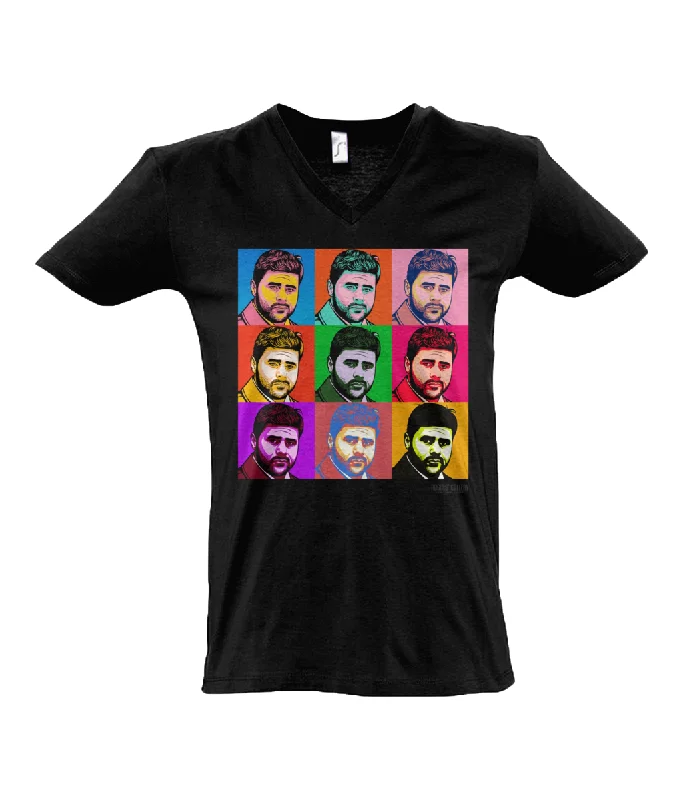 T-Shirt For Official League Merchandise-Poch Pop Art T-Shirt