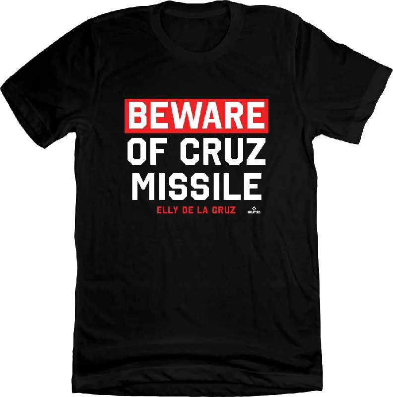 T-Shirt For College Sports Merchandise-Beware of the Cruz Missile