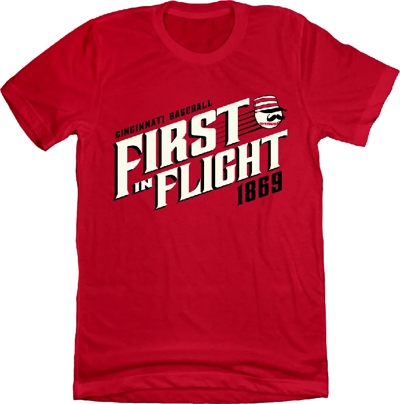 T-Shirt For Custom School Gear-First In Flight