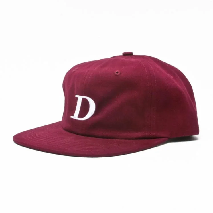 Hat For Sale-Dime D Logo Hat - Burgundy