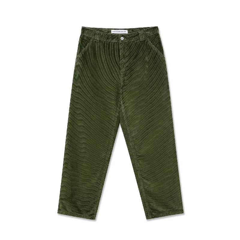 Pants For School Team Orders-Polar Skate Co. - '44! Pants | Cord - Uniform Green