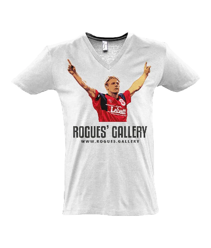 T-Shirt For Custom Team Portraits-Psycho Salute Rogues' Gallery T-Shirt