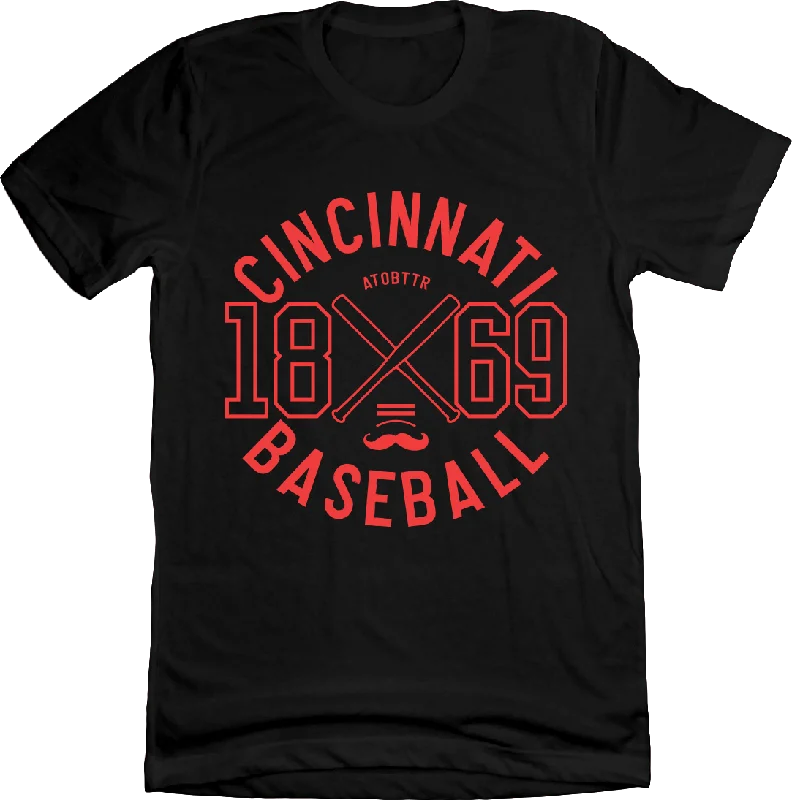 T-Shirt For Group Custom Orders-Cincinnati 1869 Baseball Uni-Tee