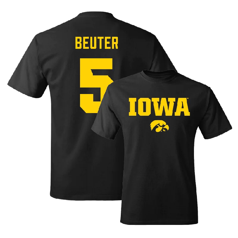 T-Shirt For Exclusive Tournament Merchandise-Baseball Black Classic Tee  - Reece Beuter