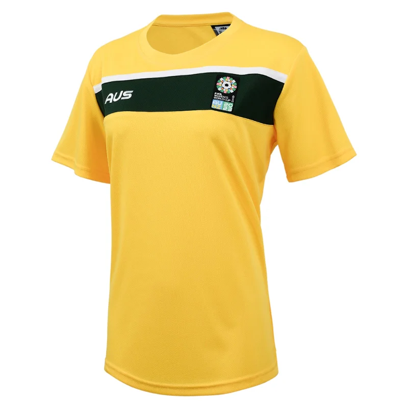 Custom T-Shirt-Official FIFA 2023 Australia Women's T-Shirt Women's World Cup FWWC  Football Soccer