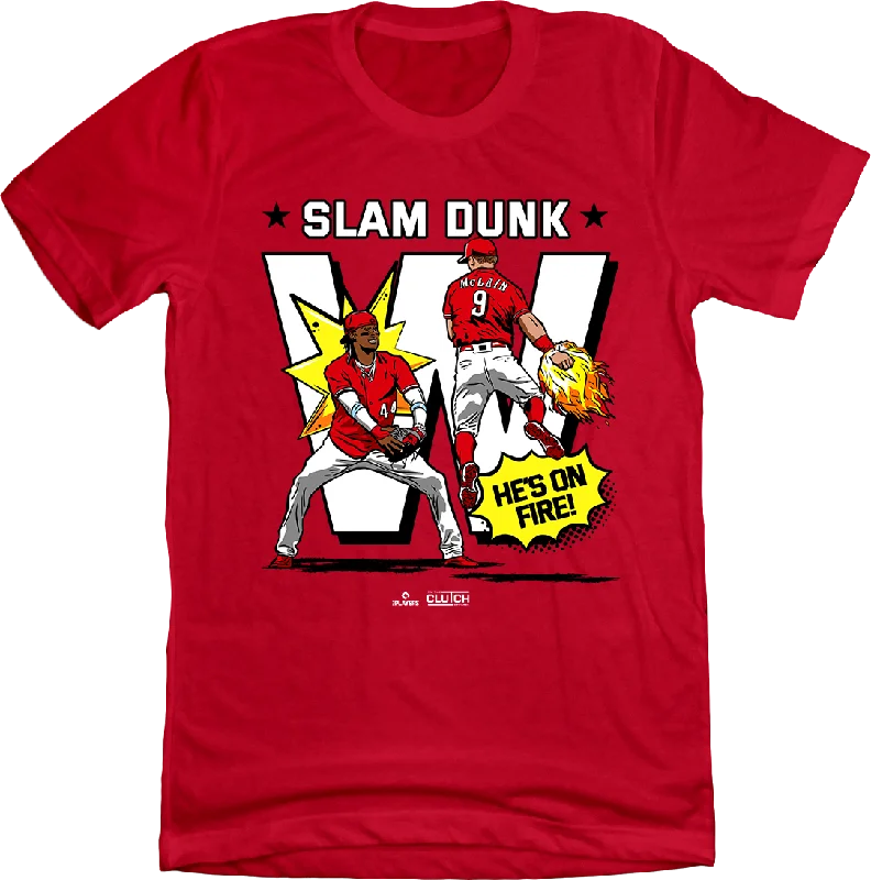 T-Shirt For Group Orders-De La Cruz and McLain Slam Dunk