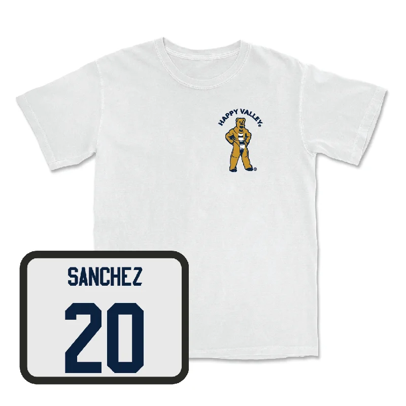 T-Shirt For Special Fan Custom Orders-Baseball White Happy Valley Comfort Colors Tee - Frankie Sanchez