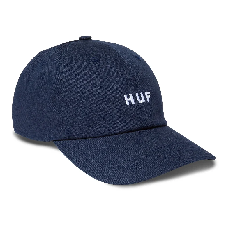 Hat For Tournament Team Apparel-HUF Set OG CV 6-Panel Hat - Navy