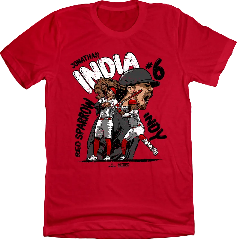 T-Shirt For Team Recognition-Jonathan India is the Red Sparrow