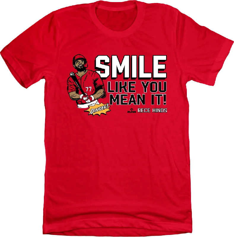 T-Shirt For Custom Event Orders-Smile Like You Mean It! - Rece Hinds