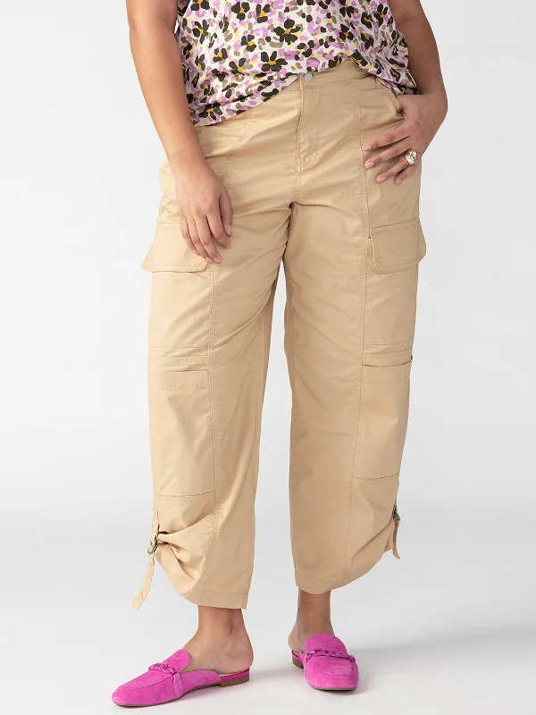 Pants For Player Number Customization-Cali Cargo Standard Rise Pant True Khaki Inclusive Collection