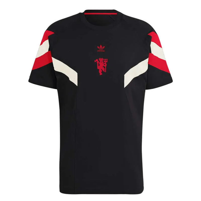 T-Shirt For Group Team Apparel Customization-Manchester United FC 2024/25 Men's Originals T-Shirt Football Soccer by adidas