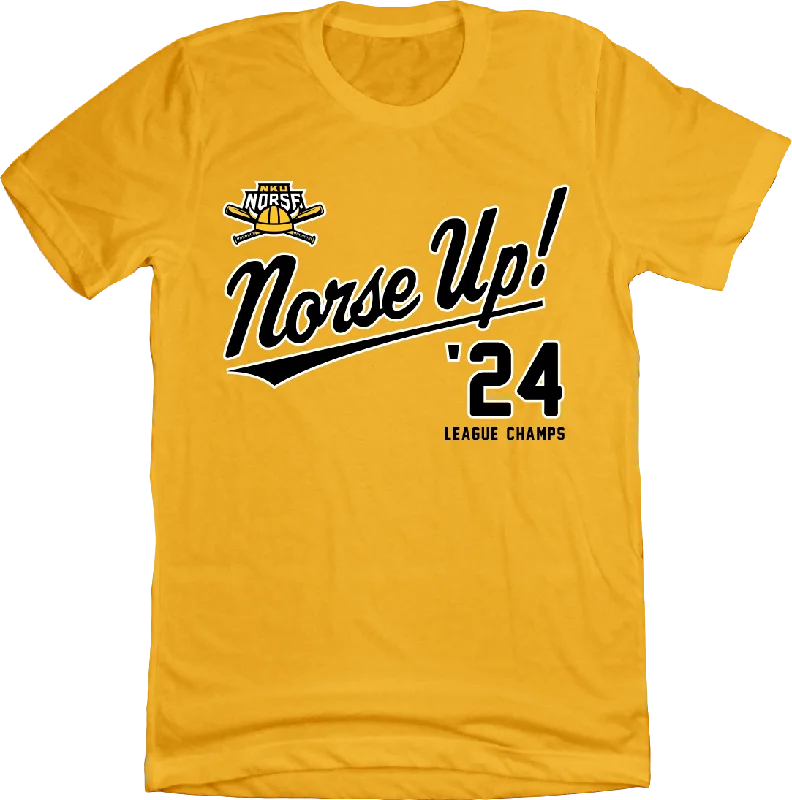 T-Shirt For Youth Teams-Norse Up! NKU Baseball '24 League Champs Tee